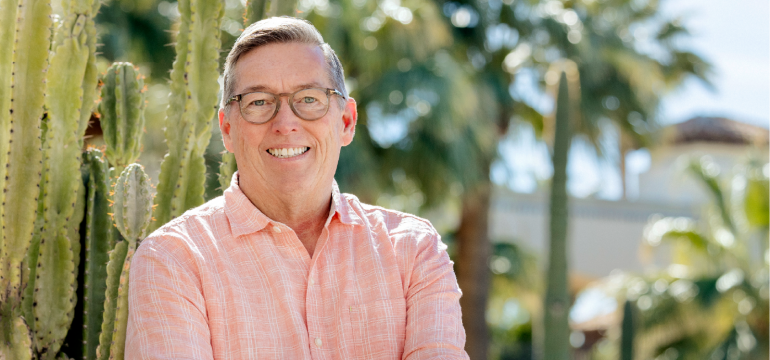 An image of Ed Evans, with an letter from our CEO Ed Evans about the triumphs of 2025 and what to look forward to in 2026.